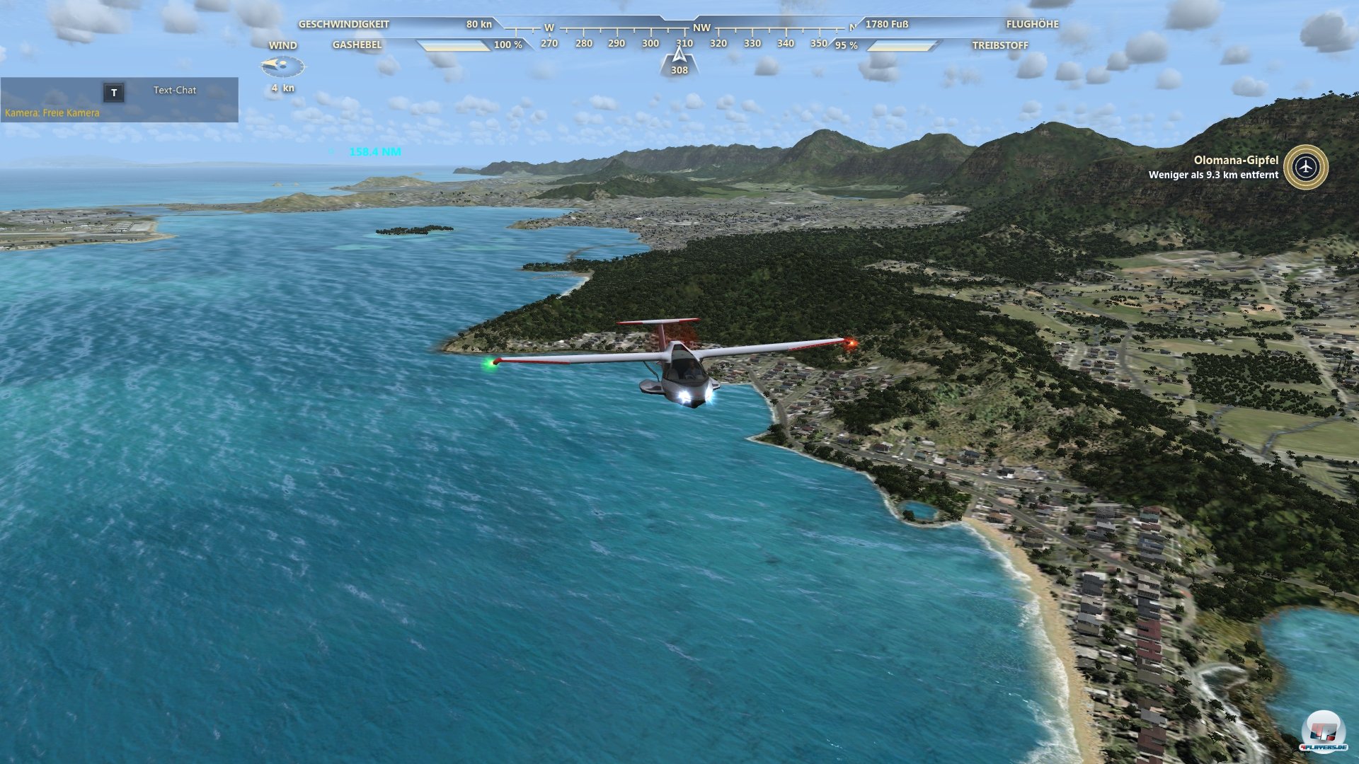 Hui, Hawaii: Microsoft Flight lässt euch die Pazifikinseln aus der Luft erkunden.
