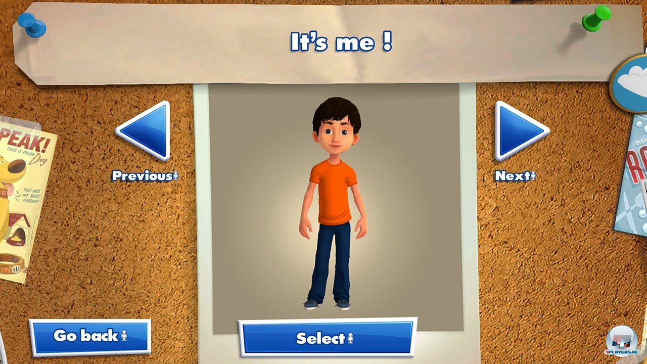 Kinect Rush scannt den Spieler, um eine Spielfigur zu erstellen.