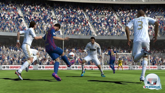 Ein Screenshot aus Fifa Football...oder doch Fifa 13? Egal, große Unterschiede gibt es eh nicht.