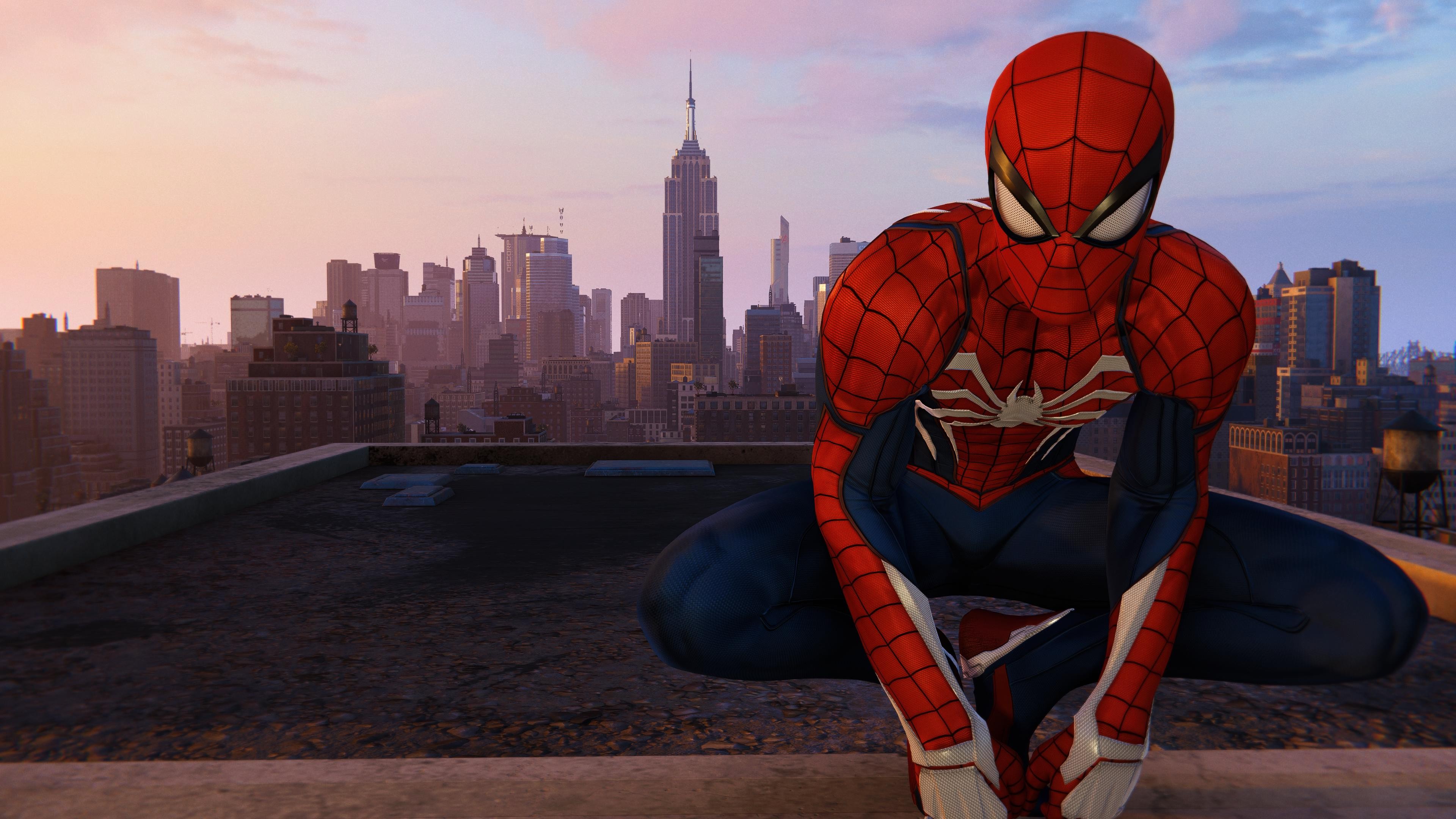 Muss New York vor dem Bösen beschützen: Spider-Man.