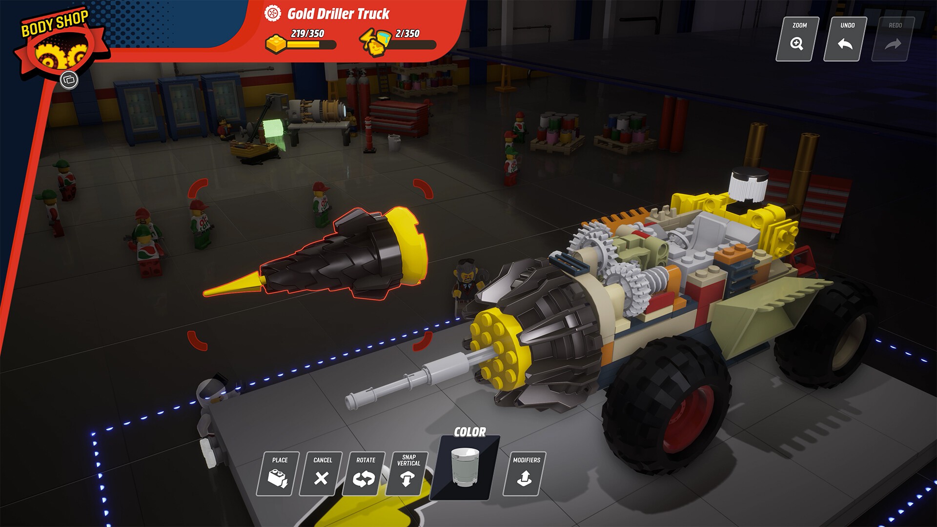 Der Fahrzeug-Editor könnte eines der stärksten Argumente von Lego 2K Drive werden.