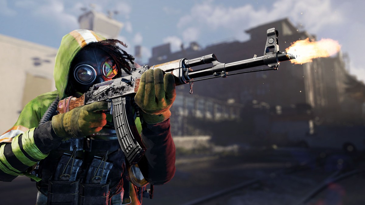 Screenshot aus Ubisofts Online-Shooter XDefiant. Zu sehen ist ein Charakter mit einem Sturmgewehr in der Hand.