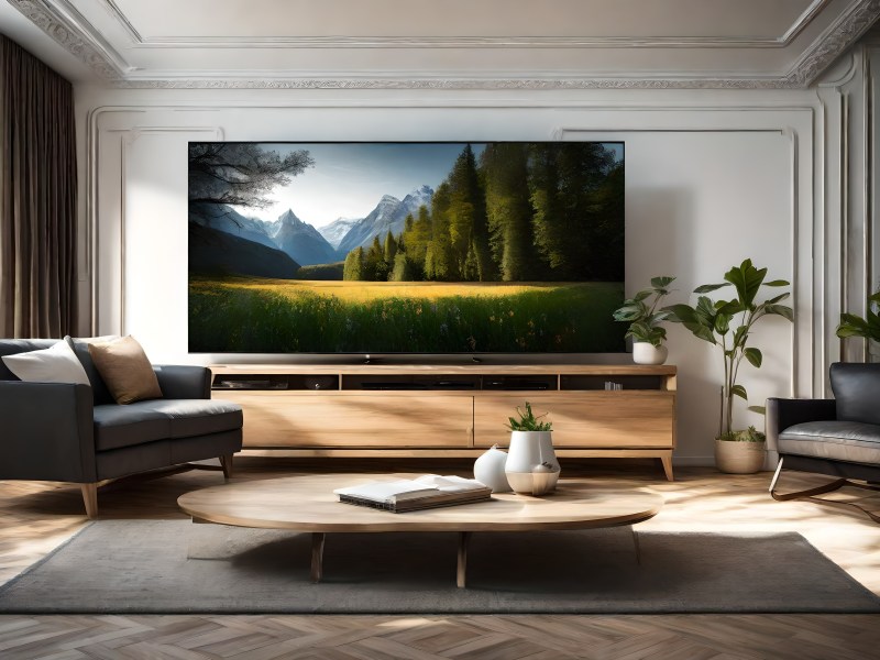 Fernseher in WOhnzimmer