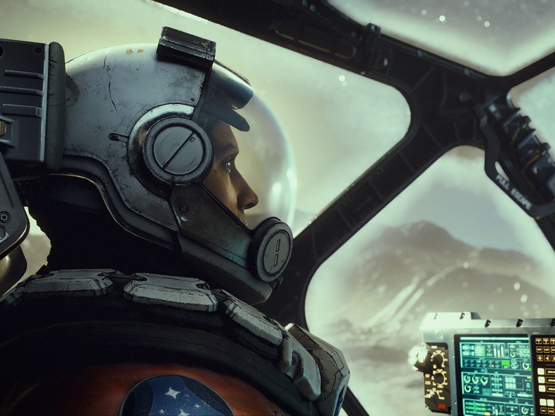 Screenshot aus Starfield, dem Weltraum-Rollenspiel von Bethesda.