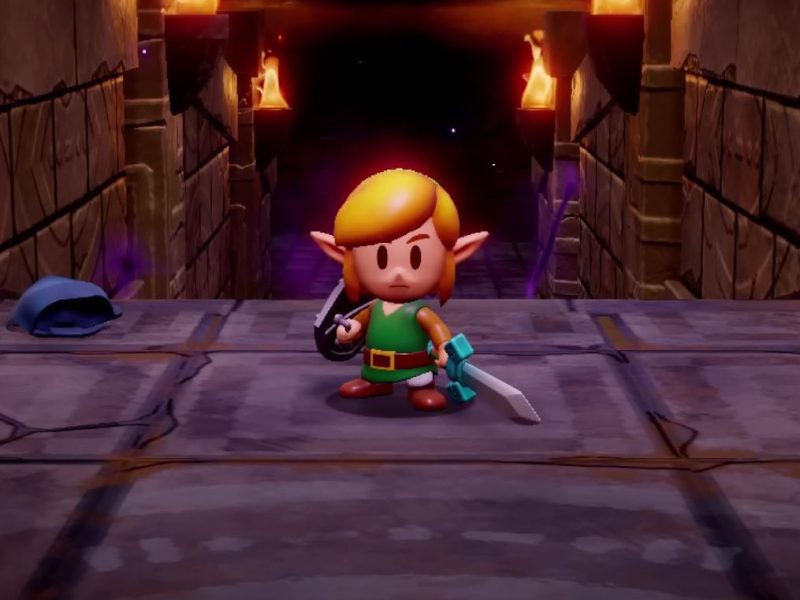 Charakter Link im Spiel The Legend of Zelda: Echoes of Wisdom