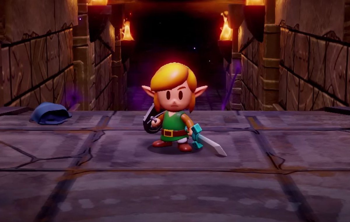 Charakter Link im Spiel The Legend of Zelda: Echoes of Wisdom