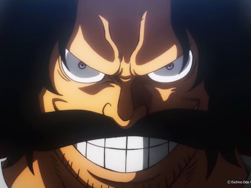 One Piece Gold Roger Smile