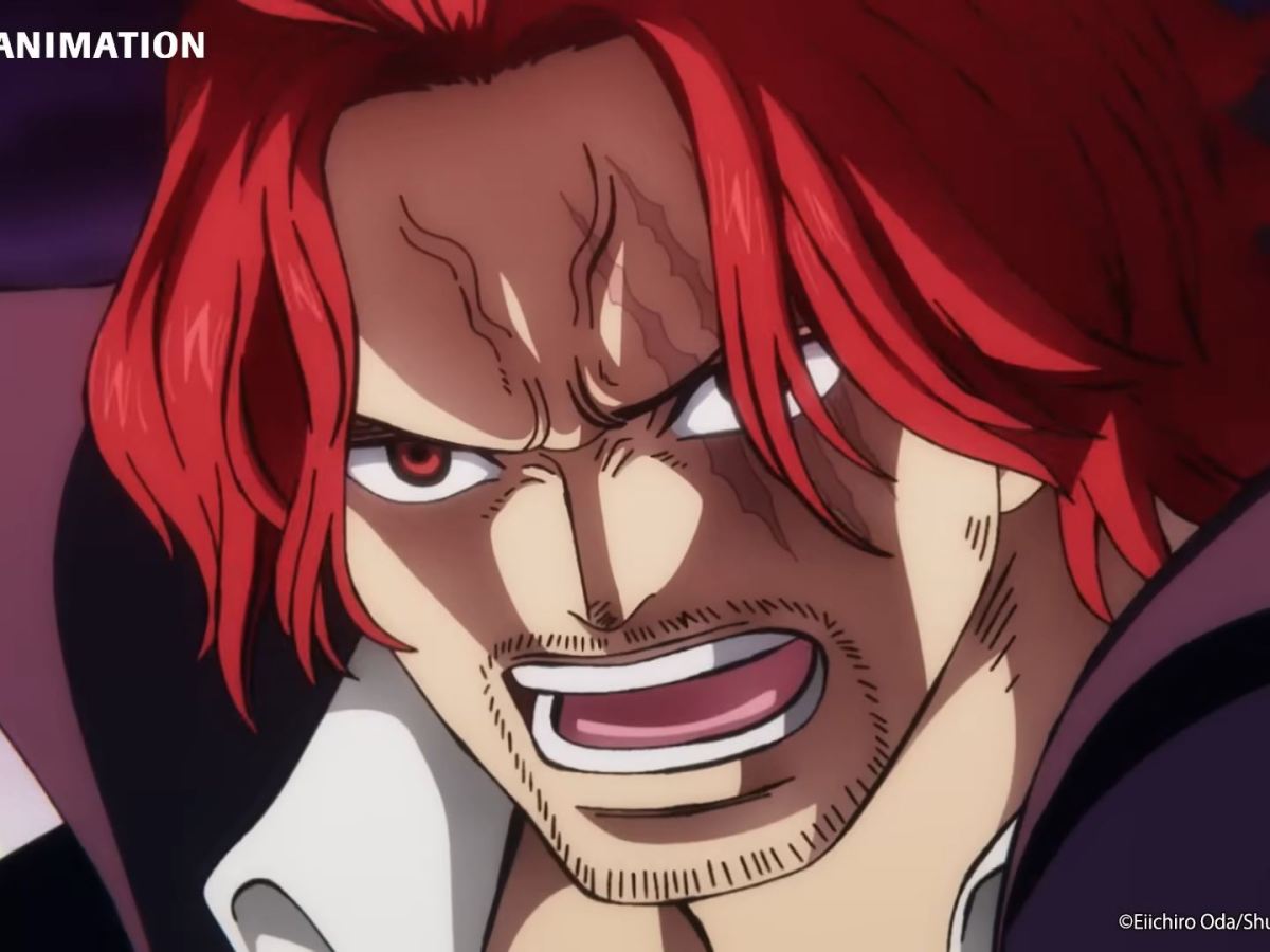 Ein wütender Shanks aus One Piece