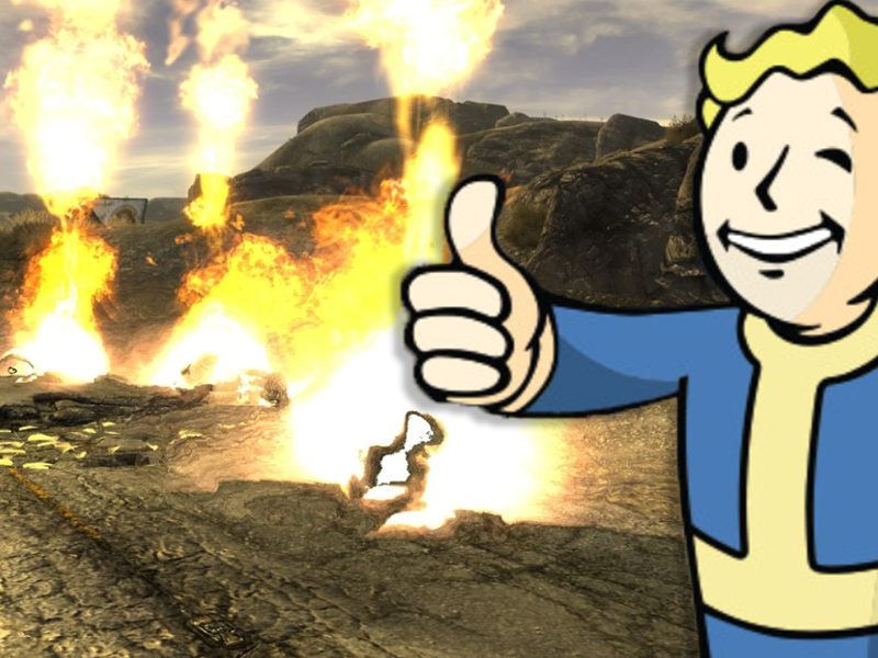 Im Bild sind der ikonische Pitboy aus der Fallout-Reihe und einige Anomalien aus den Stalker-Spielen zu sehen.