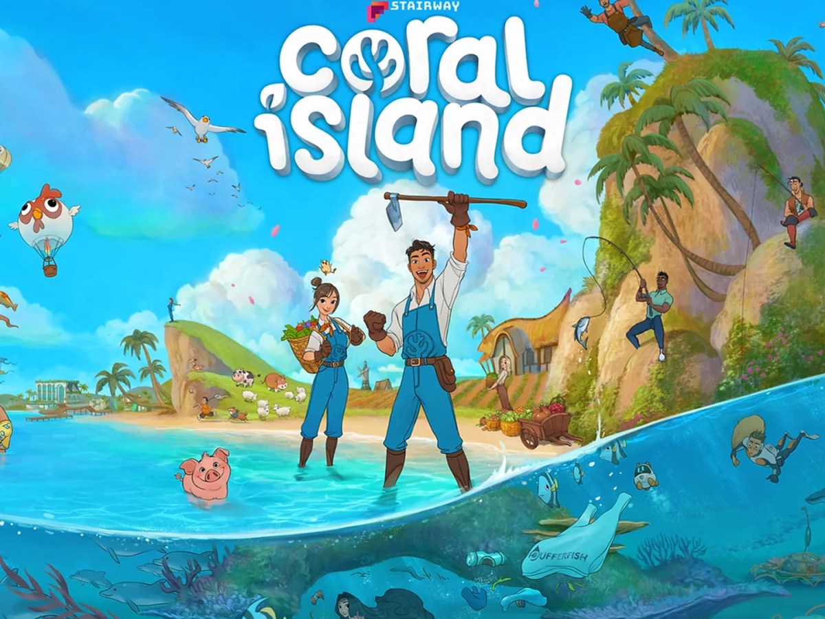 Bild zum Spiel Coral Island mit Strandszene