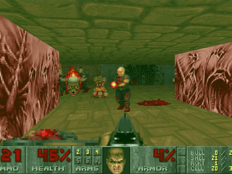 Screenshot aus Doom