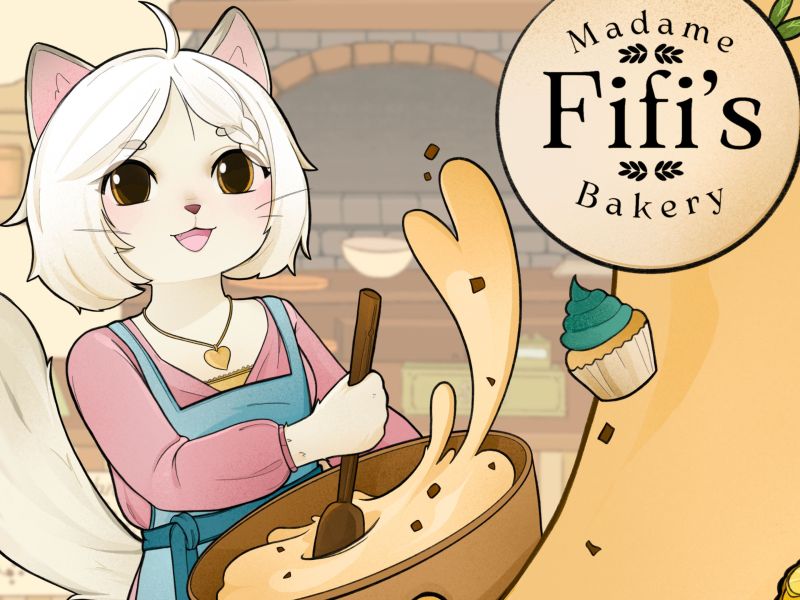 Titelbild von Cozy Games Madame Fifi's Bakery
