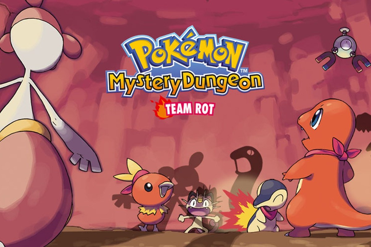 Das Cover von Pokémon Mystery Dungeon: Team Rot