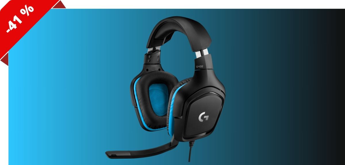 Ein Gaming-Headset der Marke Logitech.