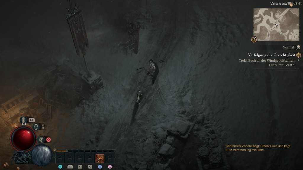 Ein Screenshot aus Diablo 4: Vessel of Hatred.