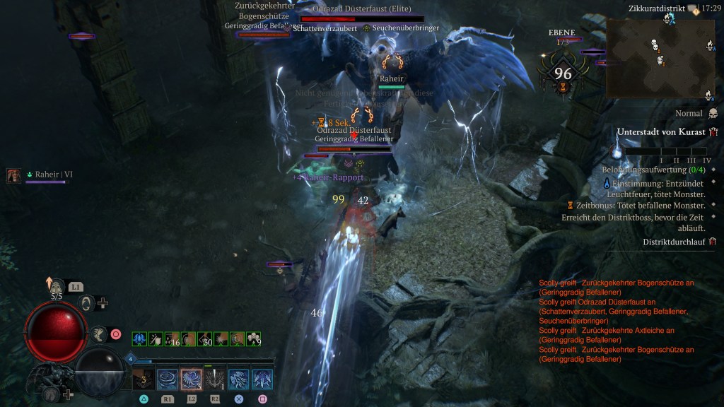 Ein Screenshot aus Diablo 4: Vessel of Hatred.