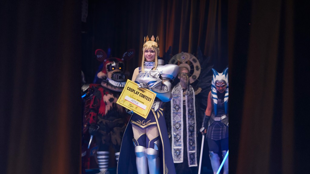 Cosplay zu Artoria Pendragon auf der Polaris