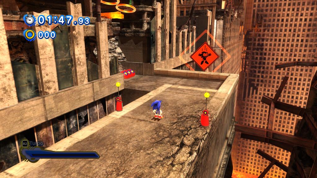 Ein Screenshot von Sonic x Shadow Generations.