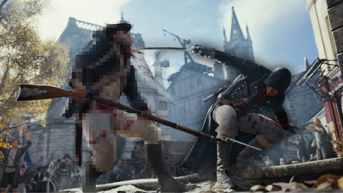 Ein Screenshot aus Assassin's Creed Unity.