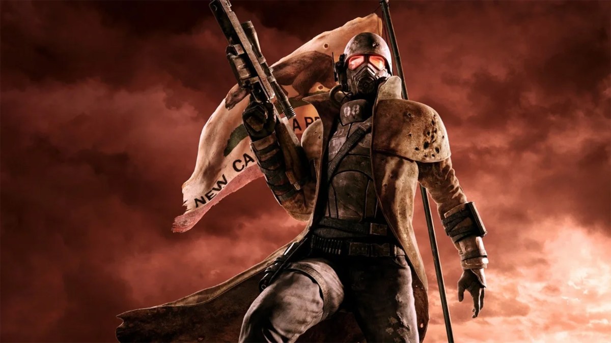 Bild zu Fallout: New Vegas mit bewaffnetem Charakter