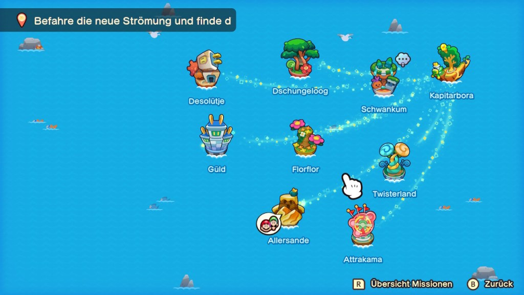 Ein Screenshot aus Mario & Luigi: Brothership.