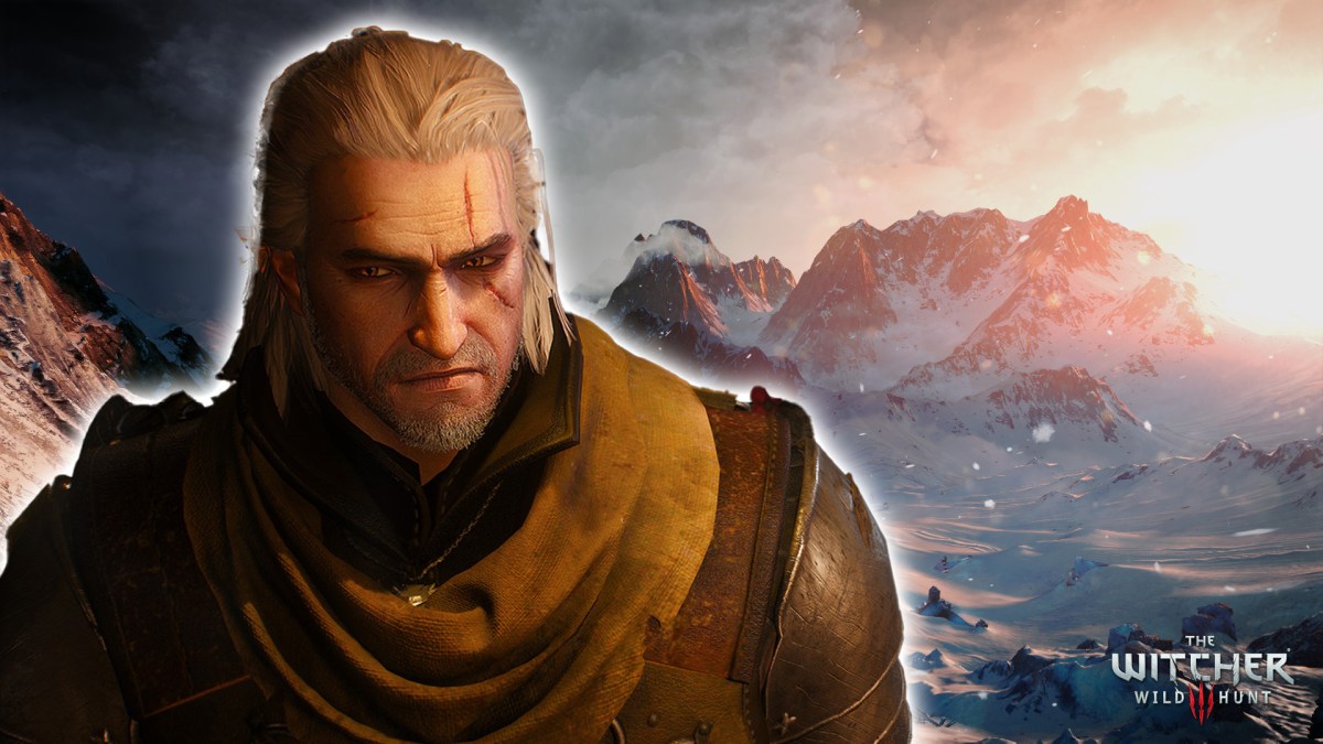 Ein Artwork aus The Witcher 3 samt Geralt von Riva.