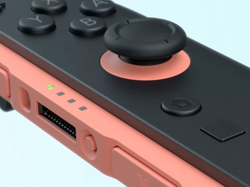 Bild von dem neuen Joy-Con-Controller der Nintendo Switch 2.