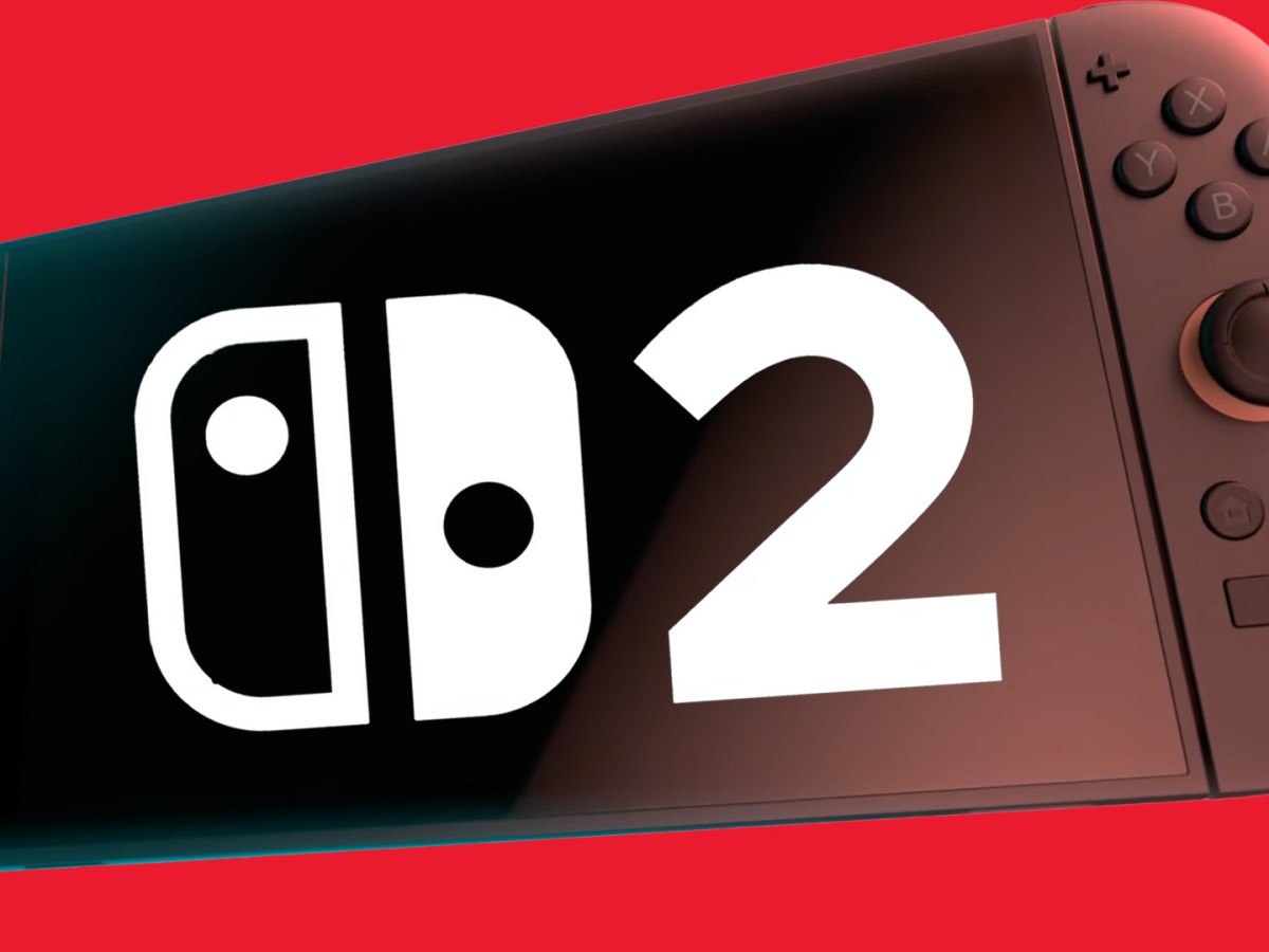 Bild von der Nintendo Switch 2, versehen mit dem neuen Logo der Konsole.