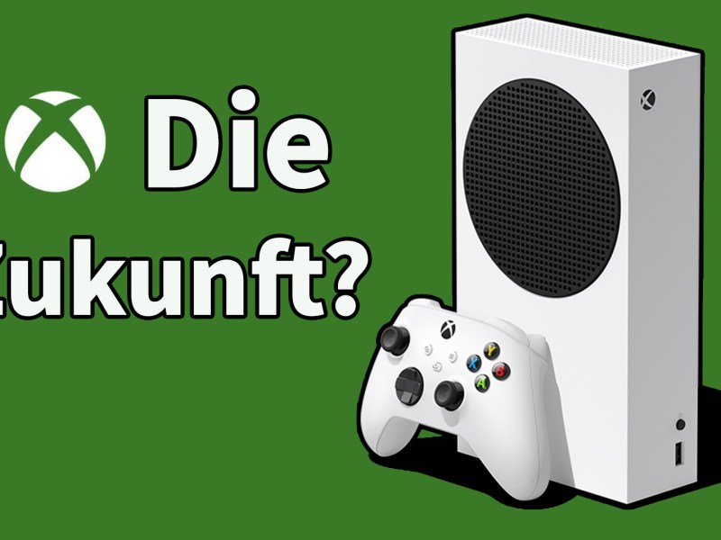 Ein Bild der Xbox Series S.