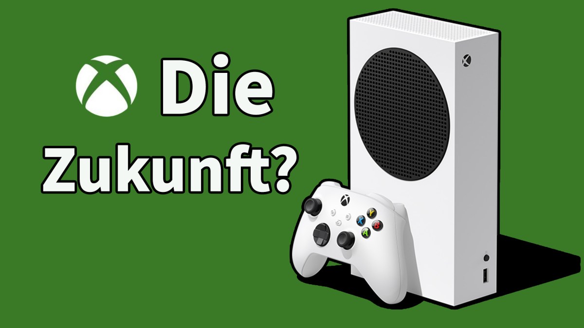 Ein Bild der Xbox Series S.