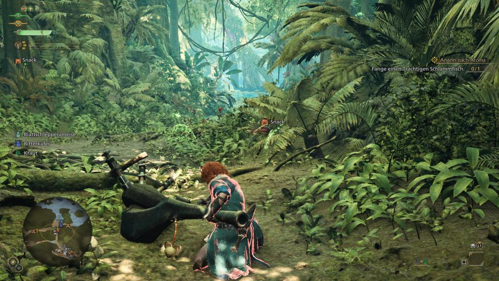 Ein Screenshot aus Monster Hunter Wilds.