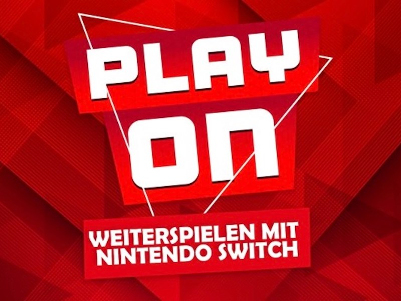 Die Play On-Aktion der Nintendo Switch.