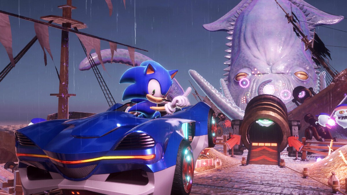 Screenshot aus Sonic Racing: CrossWorlds.