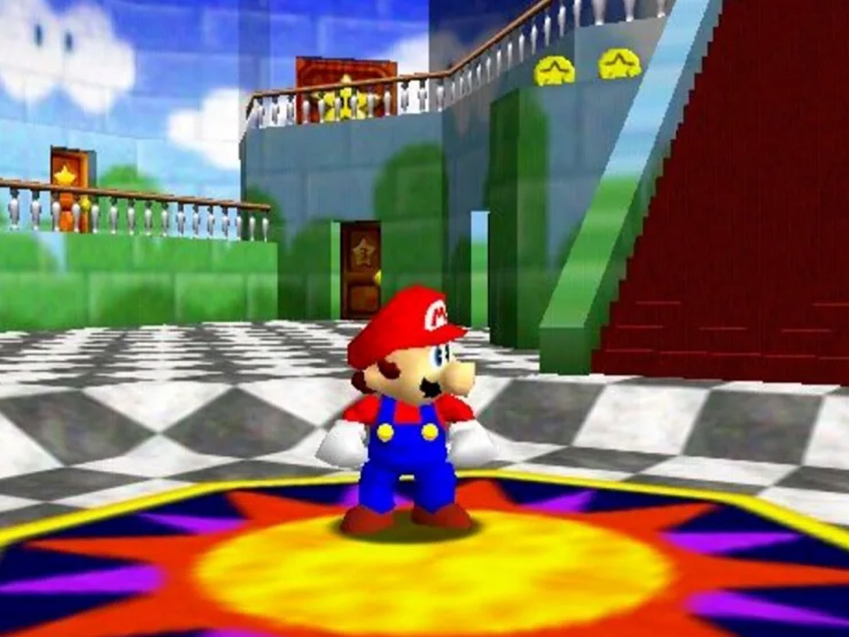 Charakter Mario in Super Mario 64