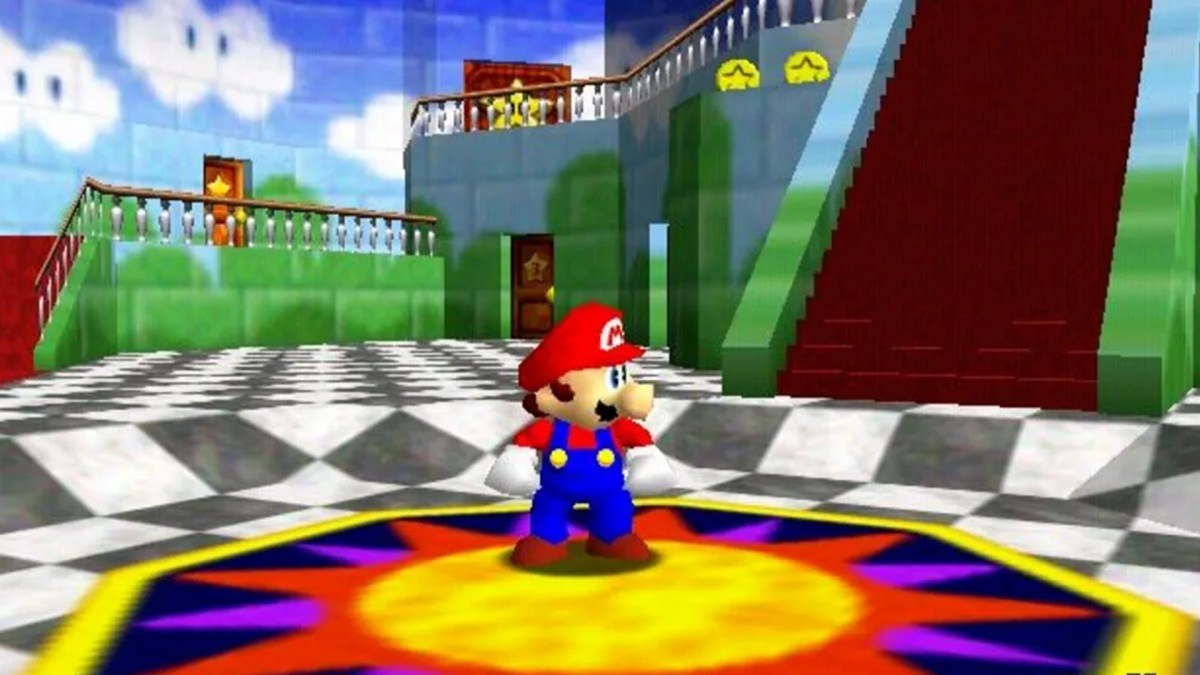 Charakter Mario in Super Mario 64